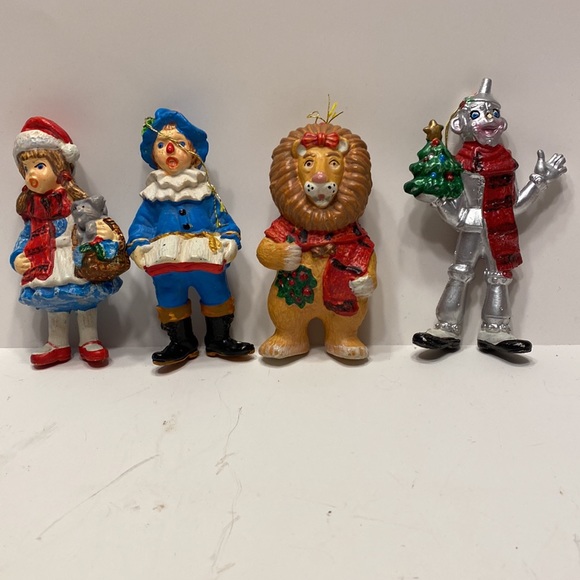 Kurt Adler - Wizard Of Oz Christmas Ornaments - Set of 4 - Picture 2 of 12